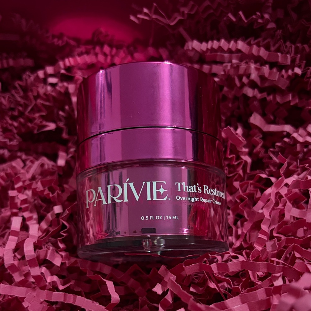 Parivé That's Restored Overnight Repair Crème - used trial size